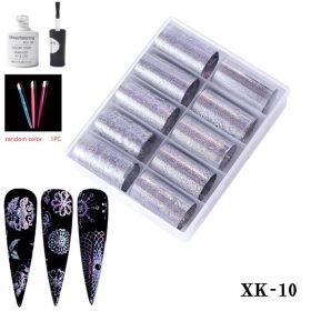 Nail Supplies Transfer Sticker (Option: XK10 Set)