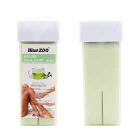 Warm Portable Beeswax Handheld Roller Wax Body Cleansing (Option: Green Tea)
