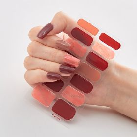 3D Laser Gilding Process Nail Oil Film (Option: DQ3066)