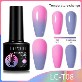 Color Changing Thermal Gel Nail Polish Winter (Option: LCT08)